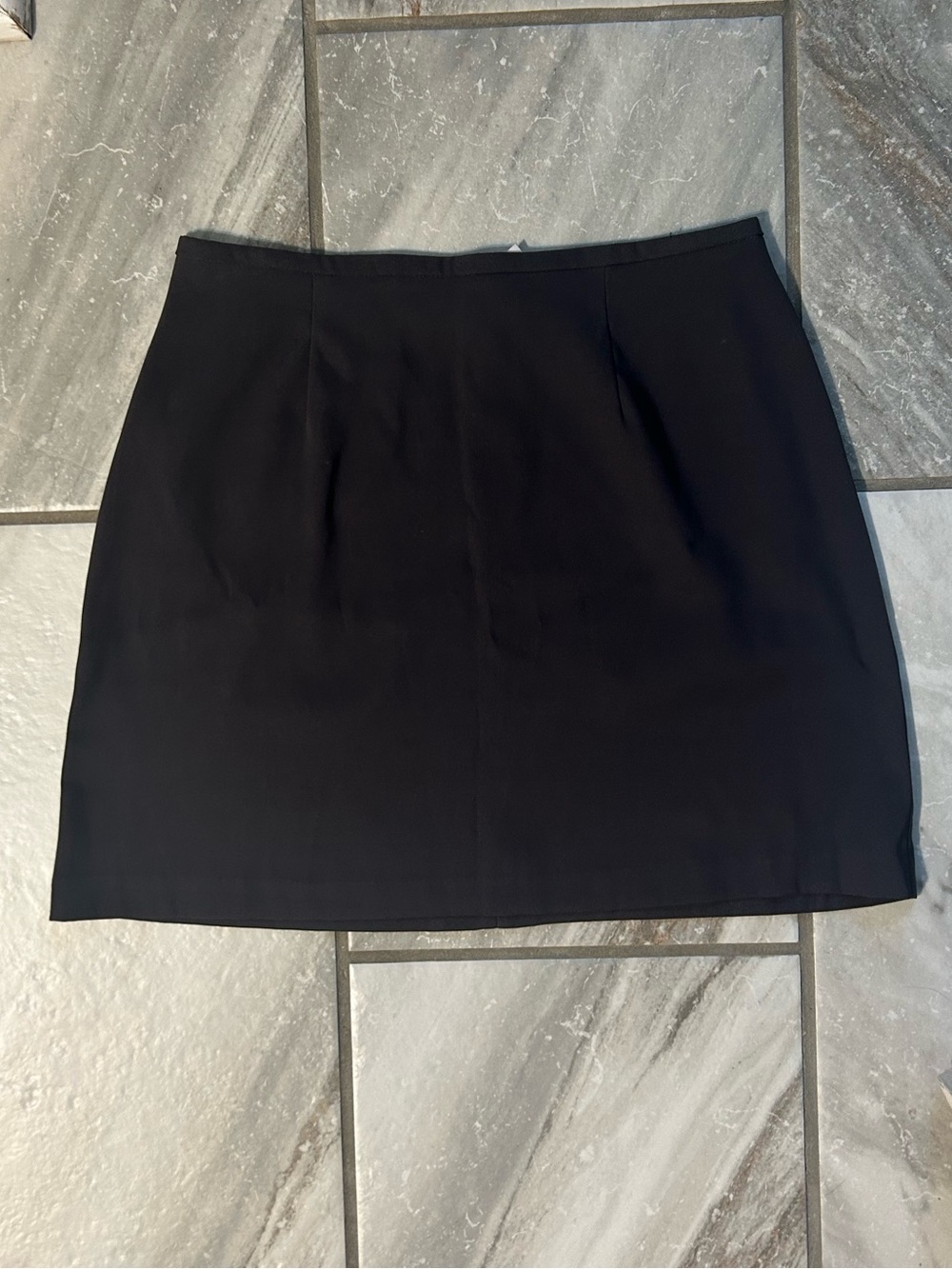 Vintage 90s Y2K Rampage Black High Waisted Mini Skirt 13